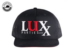 Sombreros de malla de malla black snapback de malla personalizada Sombreros de malla personalizada