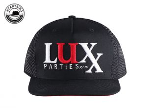 Sombreros de malla de malla black snapback de malla personalizada Sombreros de malla personalizada