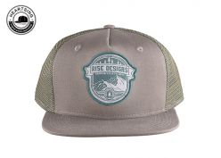 Sombrero de camionero verde oliva personalizado Summer Summer Urban Style Trucker Gray Mesh Mesh
