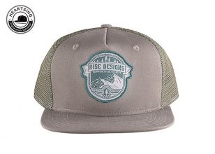 Sombrero de camionero verde oliva personalizado Summer Summer Urban Style Trucker Gray Mesh Mesh