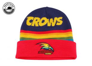 Gorro de gorro personalizado moda personalizada de invierno rojo rojo rayado beanie-b001