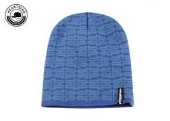 Hombo de gorro personalizado Fashion Custom Winter Blue Baanie-B004