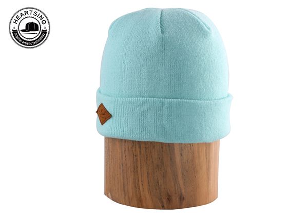 Gaanie verde personalizado unisex grueso y cálido gaanie-b009 con espesor diario