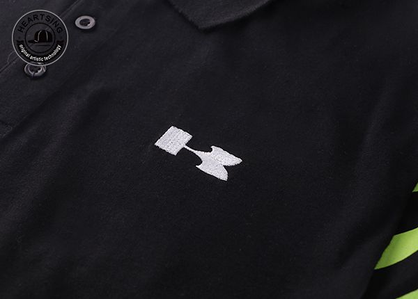 Camisetas al por mayor Fashion Fashion Green Black Cotton Tint Camiseta-Tsh009