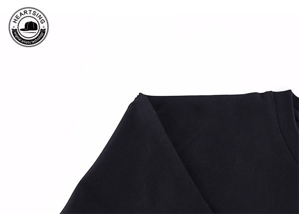 Camisetas baratas al por mayor moda de algodón negro Tampón de estampado de algodón THSH013