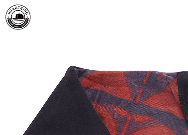 Camisetas baratas al por mayor Fashion Fashion Red Black Cotton Tampion THISH-TSH014