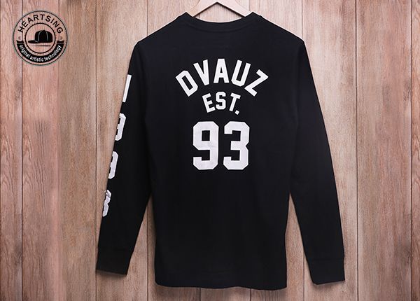 Camisetas baratas al por mayor moda de algodón negro Tampón de estampado de algodón THSH015