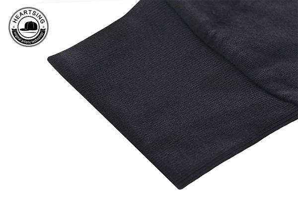 Camisetas baratas al por mayor moda de algodón negro Tampón de estampado de algodón THSH015