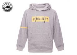 Capianas de jueves personalizadas Fashion Fashion Grey Print Hoody-HD002