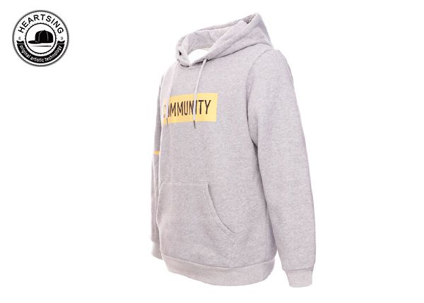 Capianas de jueves personalizadas Fashion Fashion Grey Print Hoody-HD002