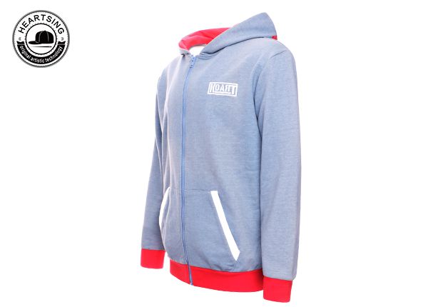 sudaderas al por mayor sudadera con capucha a la altura de la moda de la luz azul llave-hd007