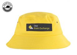 Sombrero de cubo de algodón de algodón de naranja personalizado Sombreros de algodón de algodón al por mayor