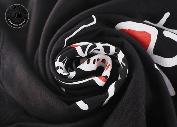 Camiseta de estampado de algodón negro de moda personalizado al por mayor.jpg