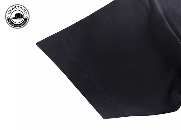 Camiseta de estampado de algodón negro de moda personalizado al por mayor.jpg