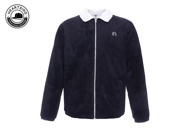 Jaqueta negra de moda personalizada al por mayor.jpg