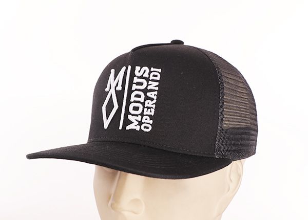 Slant of Black Bordery Bordery Bordery Snapback