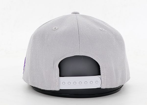 Detención del bordado 3D acrílico Capacita gris snapback