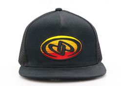 Sombrero de camionero snapback negro