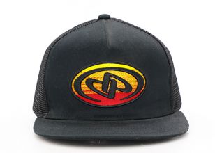Sombrero de camionero snapback negro