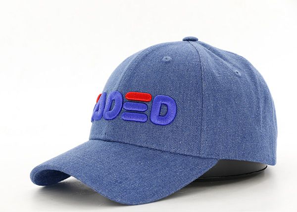 Slant of Hat Jean de mezclilla angustiada para hombre personalizado