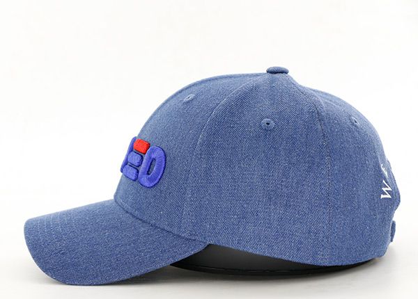 Lado del hat de mezclilla de mezclilla para hombre personalizado