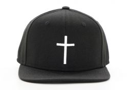 Bordado negro algodón para hombre barato snapbacks personalizados para hombre snapback sombreros