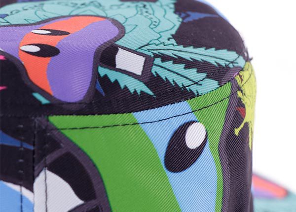 Lado del 100% de algodón liso de algodón de dibujos animados