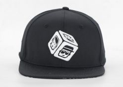 Snapbacks de gran tamaño Capacita negra de gran tamaño personalizado Snapback