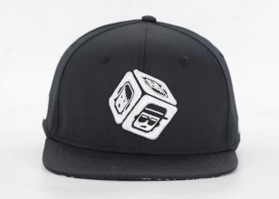 Snapbacks de gran tamaño Capacita negra de gran tamaño personalizado Snapback