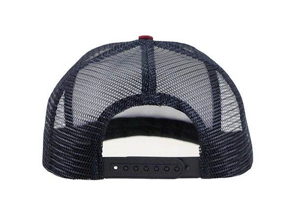 Atrás del sombrero de espuma de camionero snapback en blanco personalizado personalizado