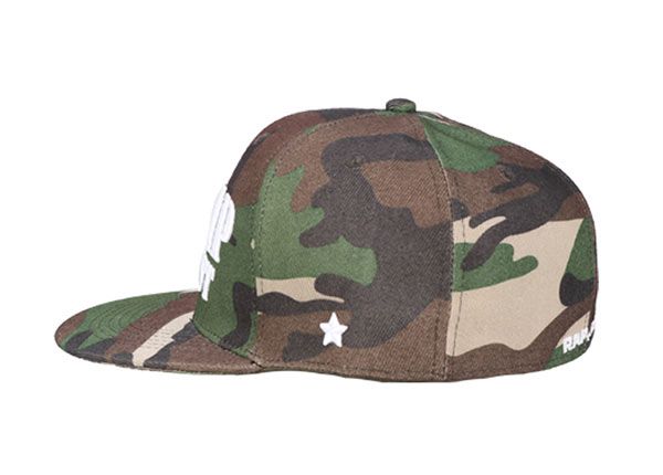 Lado de la loca moda camuflaje snapbacks