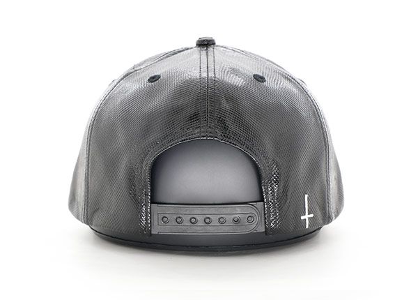 Detención del sombrero Snapbacks de cuero de moda personalizado con un subsidio verde