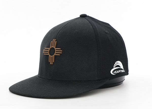 Lado de Black equipado Snapback con el logotipo de la bandera de Nuevo México