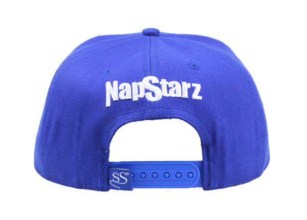 Repleto de letras snapback con la siesta de hierro logotipo de letra