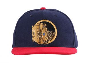 Sombrero azul snapback de 2tona azul marino y rojo de 2tone