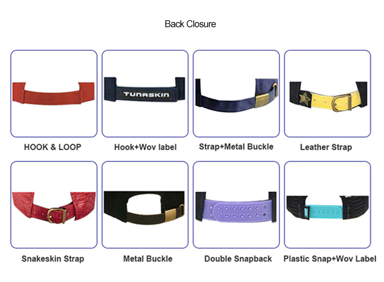 tipos de cierre de la espalda de la tapa de malla verde oliva que puedes cambiar.jpg