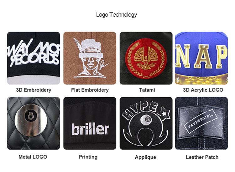 Tipos de tecnología de logotipo de la tapa de malla verde oliva que puede cambiar.jpg