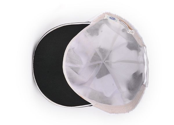 Dentro de la sombrero de béisbol de béisbol de fútbol de fútbol amenazado negro personalizado