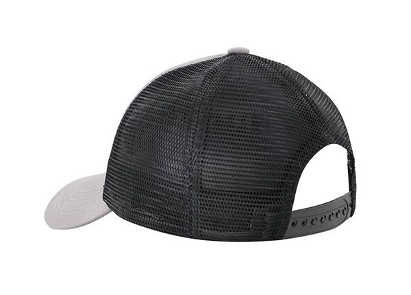 Lado del sombrero de camionero de béisbol de la vieja escuela vintage