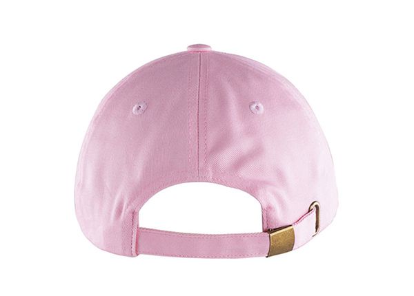 Atrás del sombrero de papá de béisbol rosa rosa personalizado