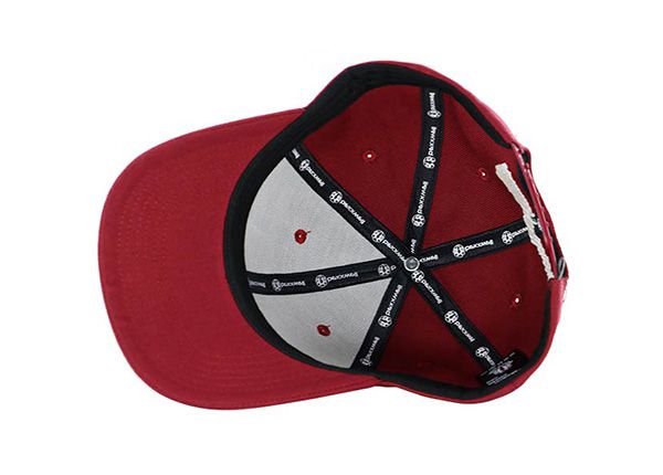 Dentro de la gorra de béisbol de hip hop impresa en rojo personalizado personalizado