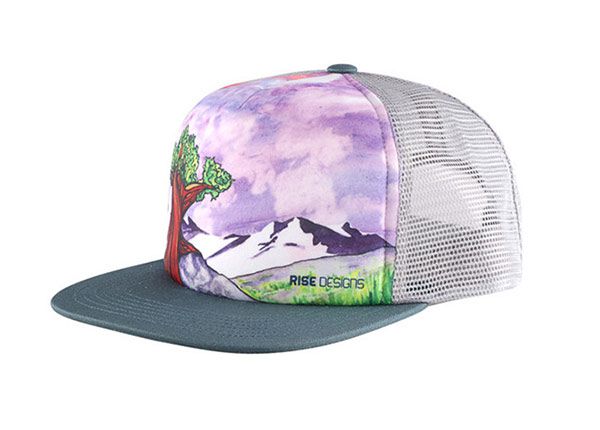 Inclinación del sombrero de camionero de béisbol de béisbol plano de juventud personalizado