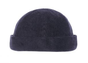 No Bill Baseball Cap Cornuroy Hats sin borde