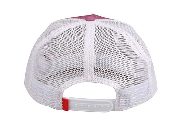 Back of Wine Red Blank en blanco 2 tono Mala Sombrero