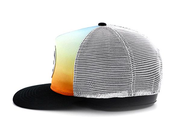 Lado del sombrero de camionero de espuma antiguo y antiguo personalizado