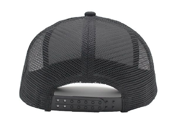 Detención de Black Blank Short Short Bill Trucker Sombrero