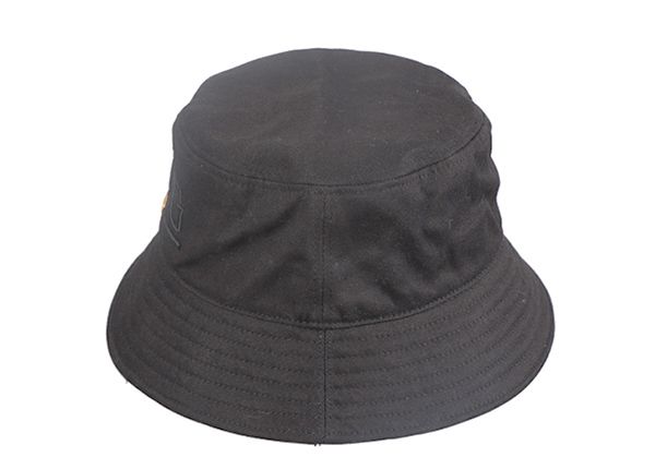 Lado del Hip Hop Black Fashion Bucket Gat con logotipo de rey bordado