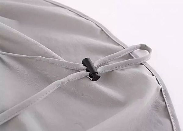 Cadena de sombrero de cubo de visera con escudo de cuello y cara