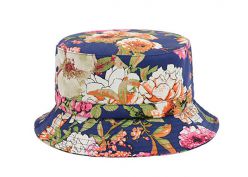 Sombrero de cubo colorido sombrero de cubo de estampado floral personalizado en venta