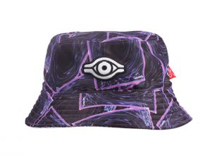 Sombreros de cubo elegantes para hombres Gombado de cubo de tela de algodón para celebridades